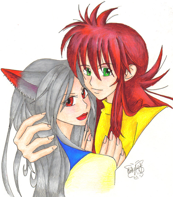 Kurama and Szy for Szy *request* by butterfly111585