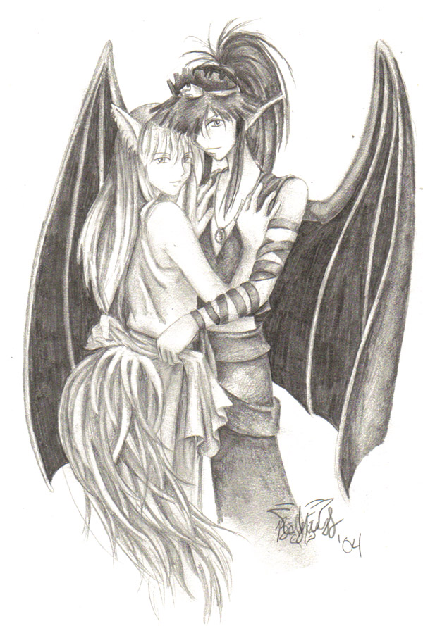 Kurama and Kuronue for K-Chan *request* by butterfly111585