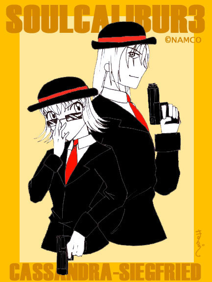 Agent Cass and Sieg in Action!!!! by CELICA--ishikawa