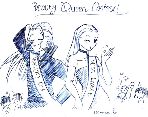 The Beauty Queen Contest (?) by CELICA--ishikawa