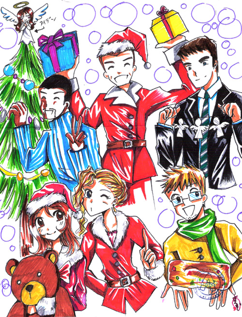 Hope You got a Very CSI:NY Christmas! by CELICA--ishikawa