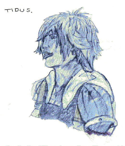 here is tidus by CJVivi