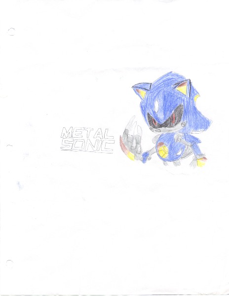 Metal Sonic by CMA