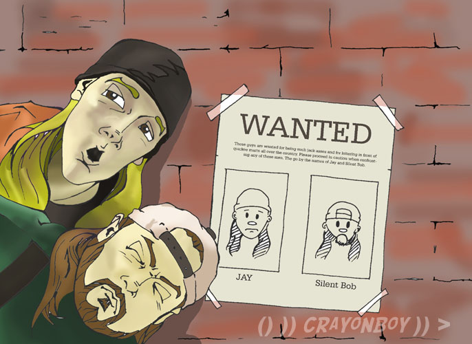 Jay and Silent Bob by CRaYoNBoY