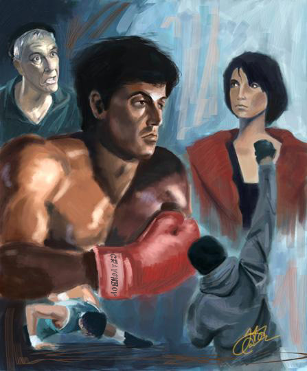 Rocky Balboa by CRaYoNBoY