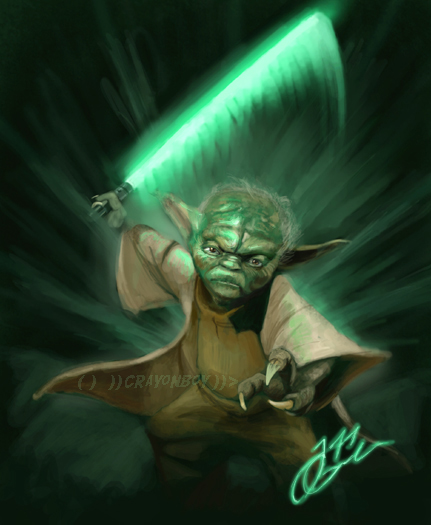 Jedi Master by CRaYoNBoY