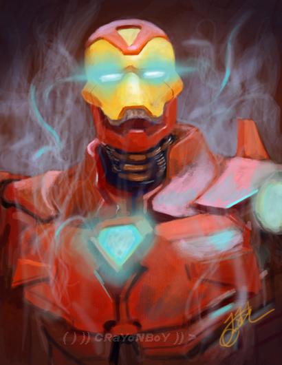 Iron Man by CRaYoNBoY