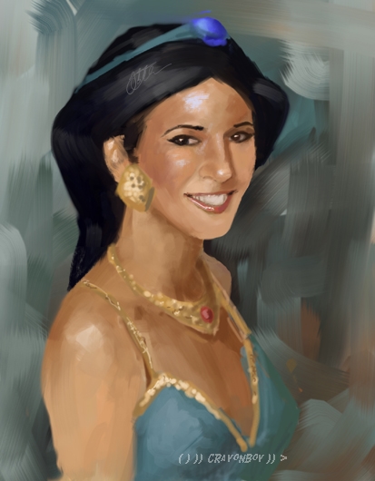 Princess Jasmine by CRaYoNBoY