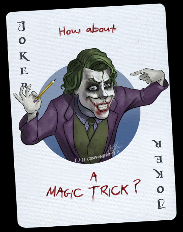 Joker's Magic Trick by CRaYoNBoY