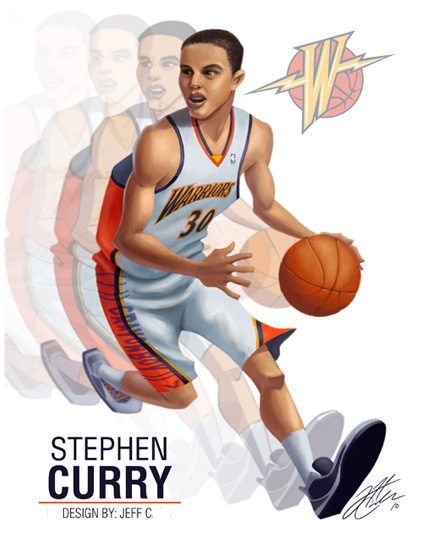 Stephen Curry by CRaYoNBoY