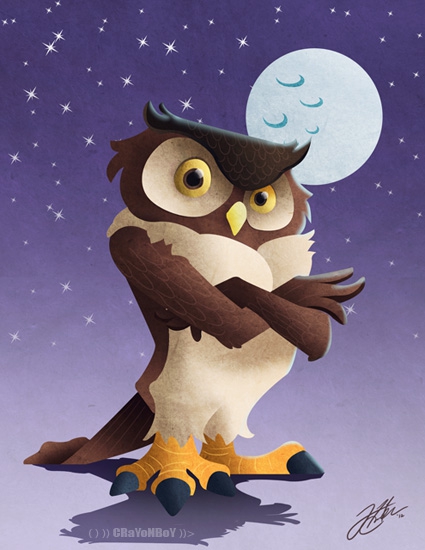 Night Owl by CRaYoNBoY