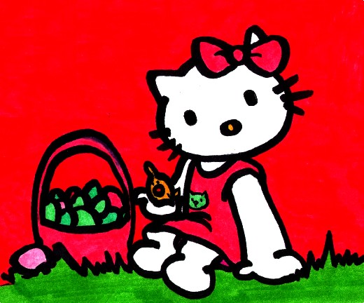 Hello Kitty: Easter Time by CRwixey
