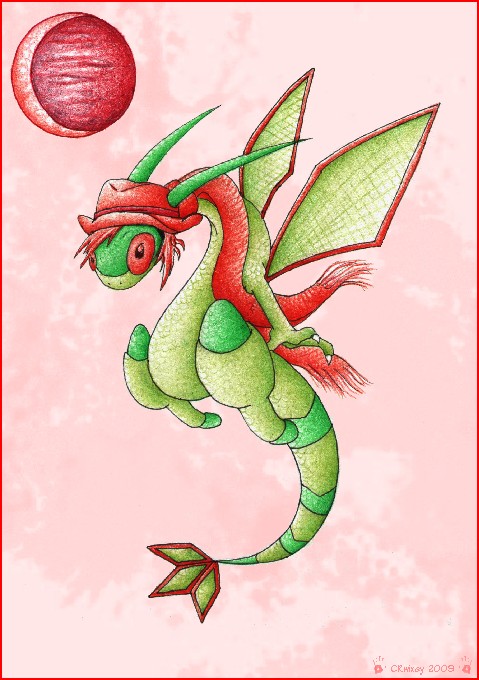 Beserkian as a Flygon (Request for Beserkian) by CRwixey