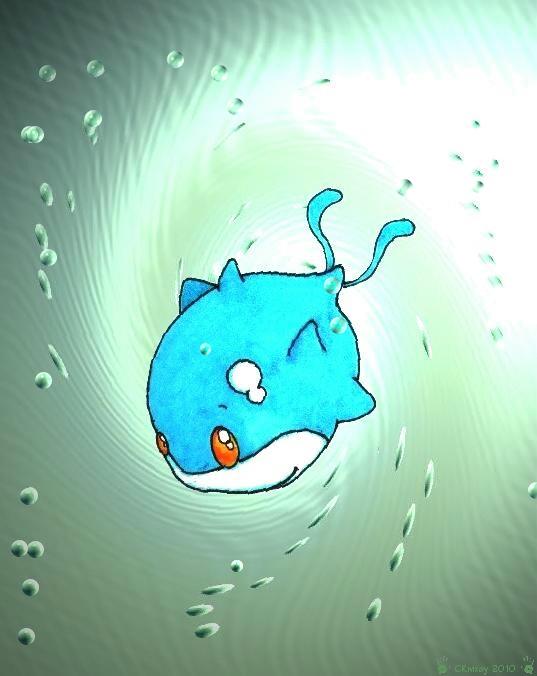 Baby Kyogre 2 by CRwixey