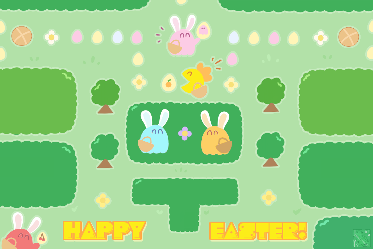 Pac-Man's Easter Adventure by CRwixey