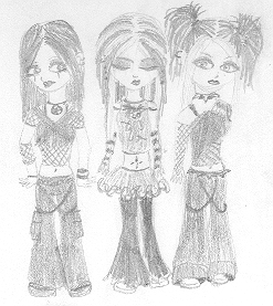 gothic girls by Cabbage