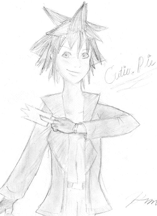 sora, the yu-gi-oh wanna be... by CanIGetAWitness101