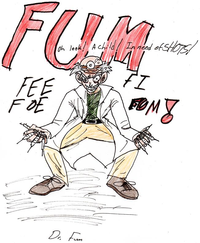 Dr. Fum (colored) by CanIGetAWitness101
