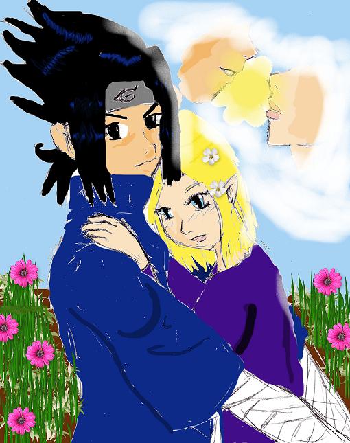 Sasuke and Ollie (request) by CanIGetAWitness101
