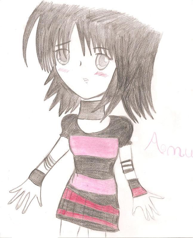 How do I look?" - Amu Hinamori by Candycane9