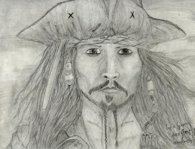 Captain Jack Sparrow...very orginal eh? by CaptainCrimson42