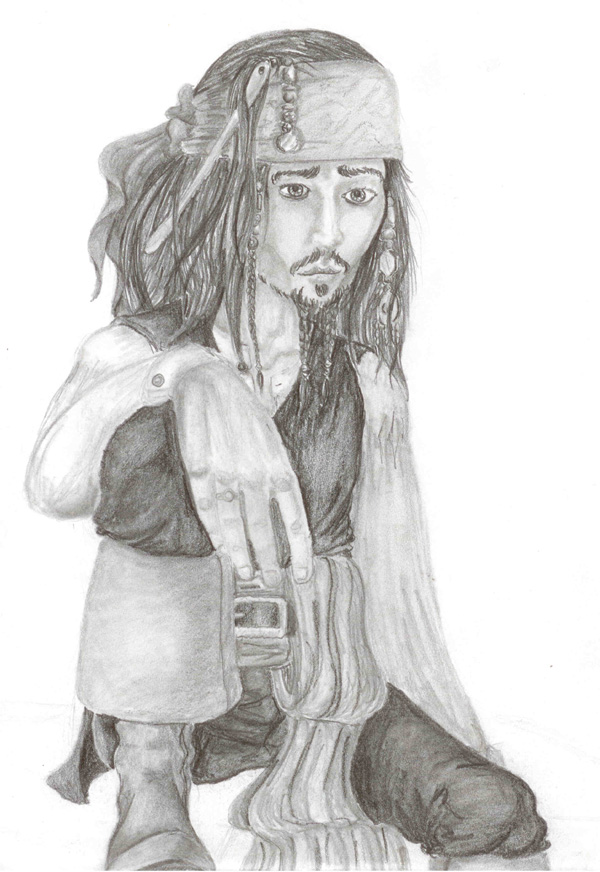 Captain Jack Sparrow by CaptainCrimson42