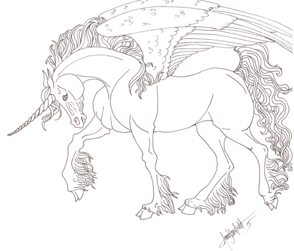 Pretty Pegasus by CaptainCrimson42