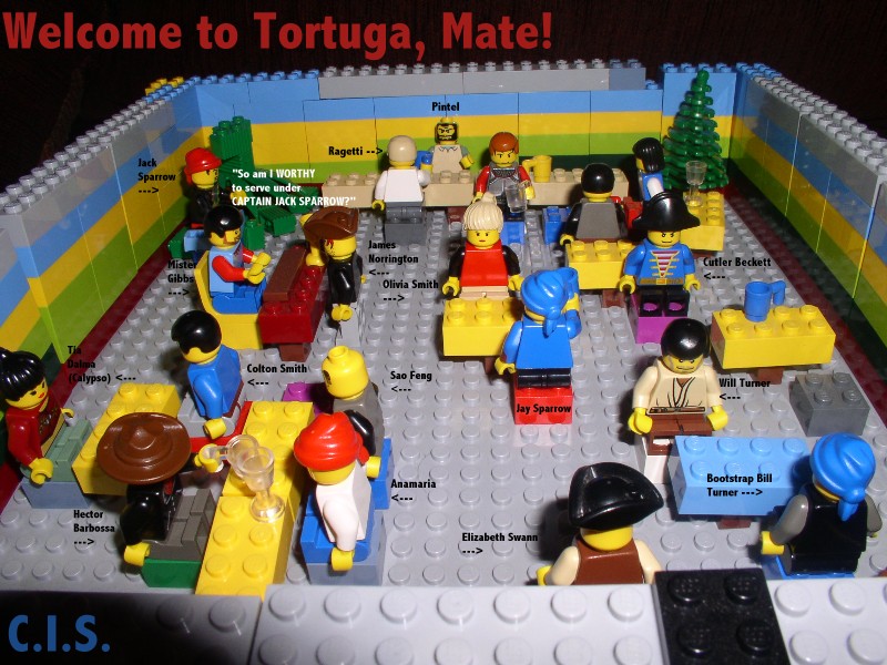 Tortuga--in LEGO! by CaptiainIndianaSolo