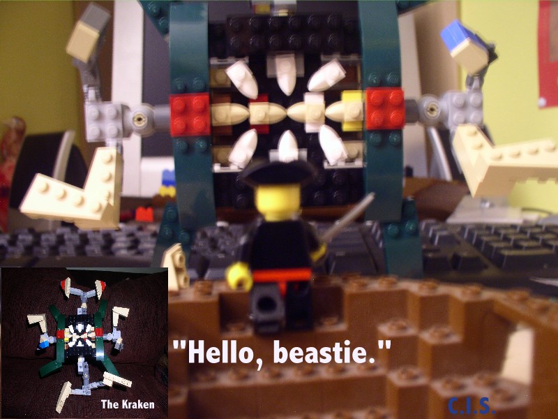Hello Beastie--Lego! by CaptiainIndianaSolo
