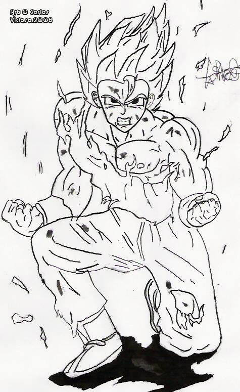 Goku SSJ by Carlosvu89