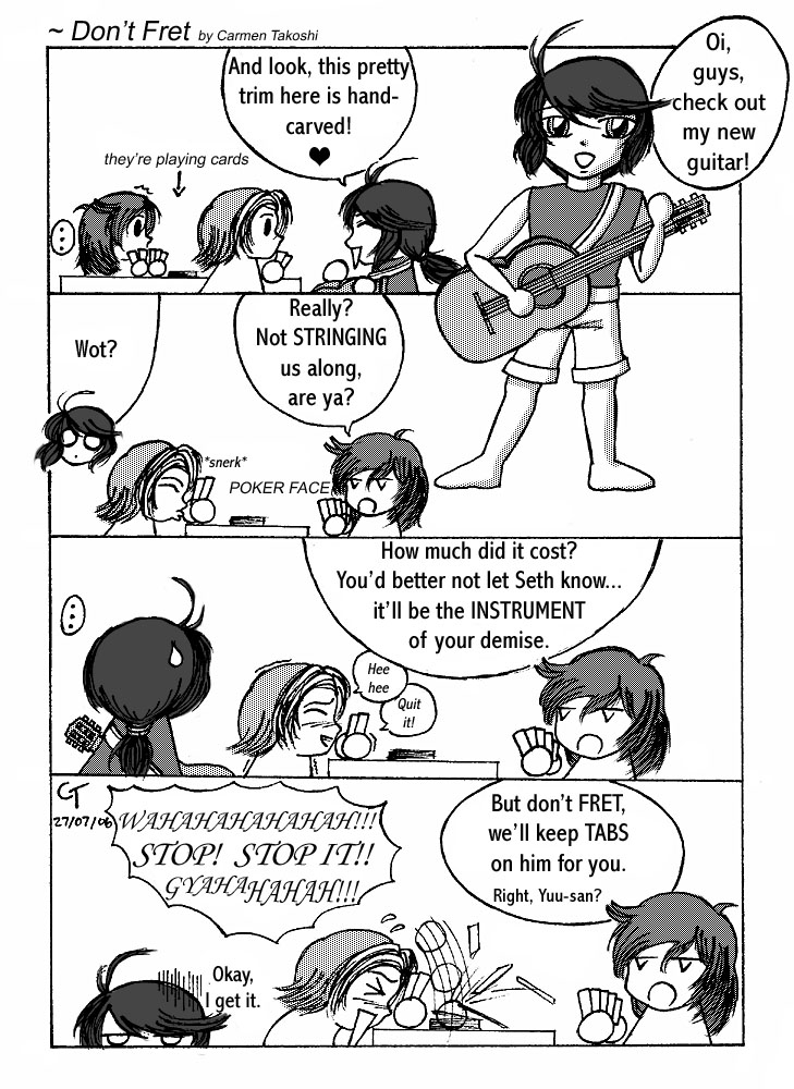 Don't Fret ~ "Imperfect" chibi comic strip #2 by Carmen_Takoshi