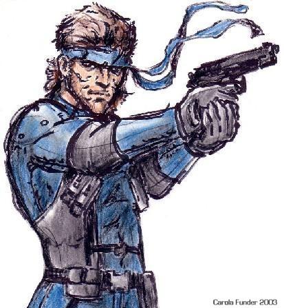 Snake MGS 2 by CarolaFunder