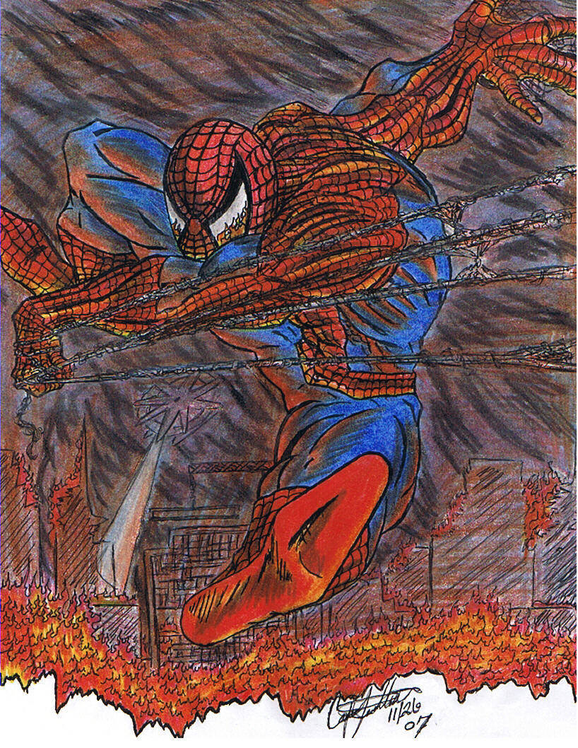 Spiderman Swing by CatLady