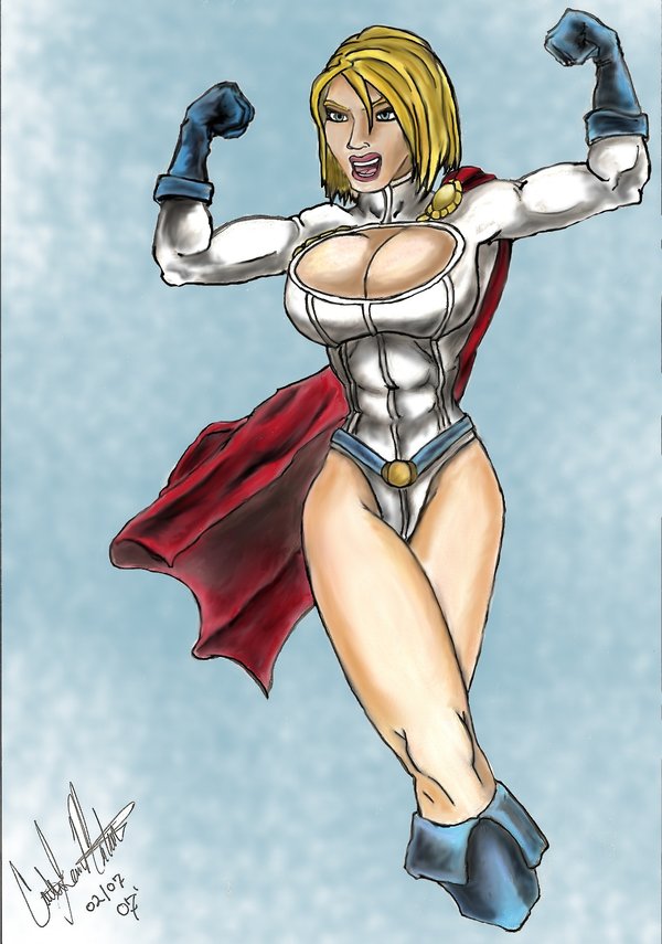 Power Girl GIMP by CatLady