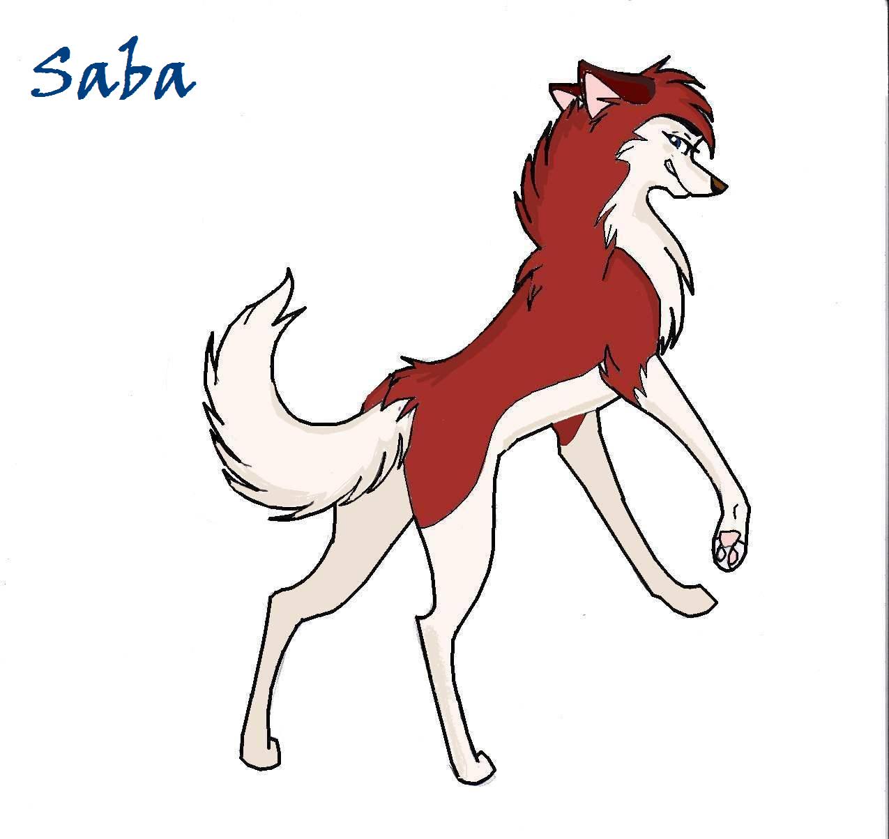 Saba, my Balto character by CatLuvsZuko