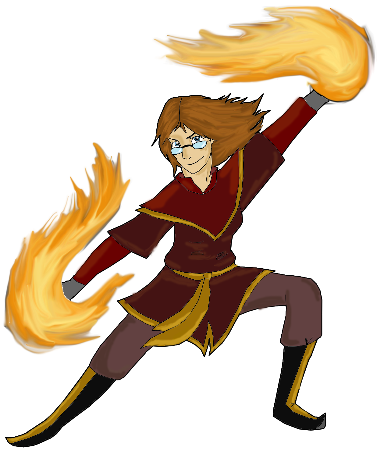 Flameo hotman by CatLuvsZuko