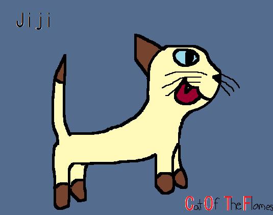 My cat Jiji by CatOfTheFlames