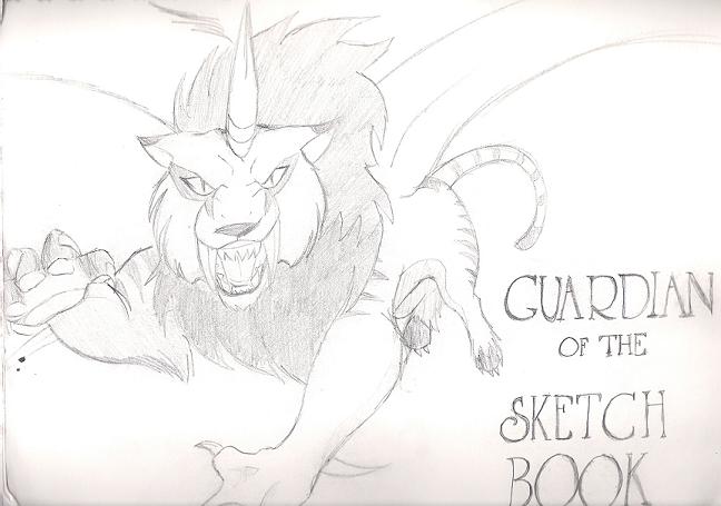 Guardian of the Sketch Book by CatWhoHas14Tails