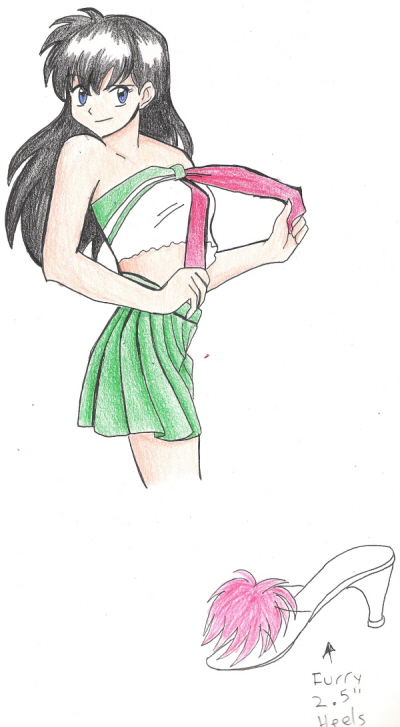 A Very J Lo Kagome Outfit by CatWhoHas14Tails