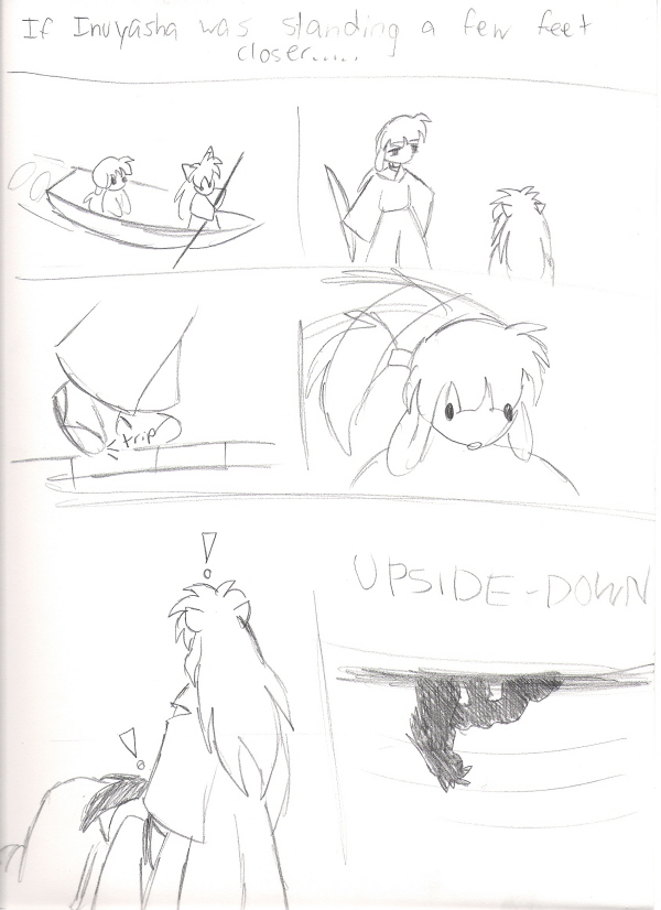 Inuyasha: What If...? (doodle comic) by CatWhoHas14Tails
