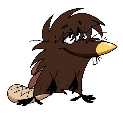 Johnofe as a beaver! (surprise!) by CatWhoHas14Tails