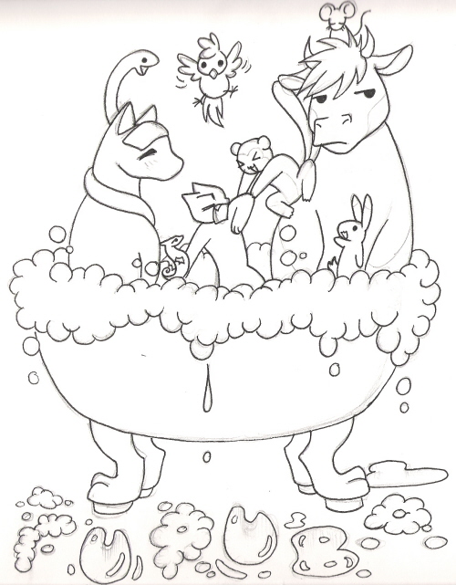 Fruits Basket Bathtime Bishies ^_~ by CatWhoHas14Tails