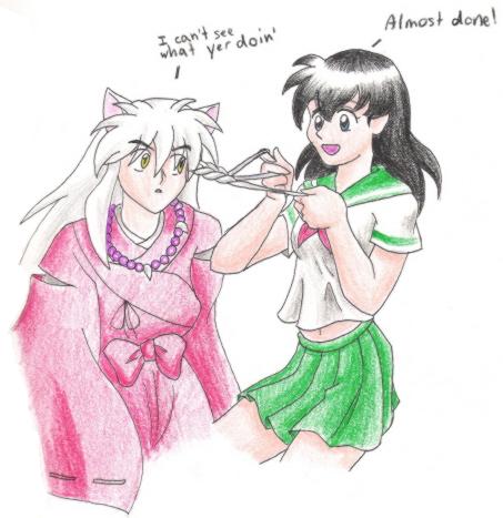 Inuyasha could use braids :D by CatWhoHas14Tails