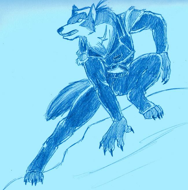 Werewolf Tsume by CatWhoHas14Tails