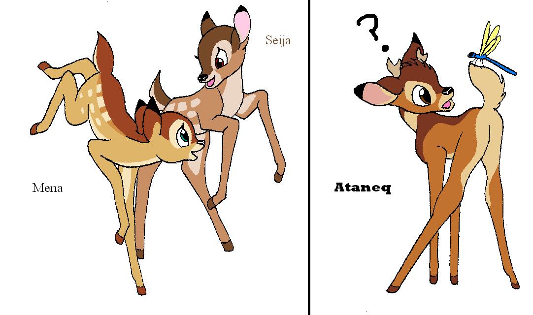 Bambi - fawns by CatWhoHas14Tails