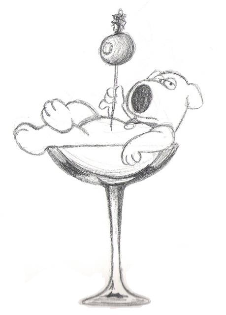 Whats in your martini glass? by CatWhoHas14Tails