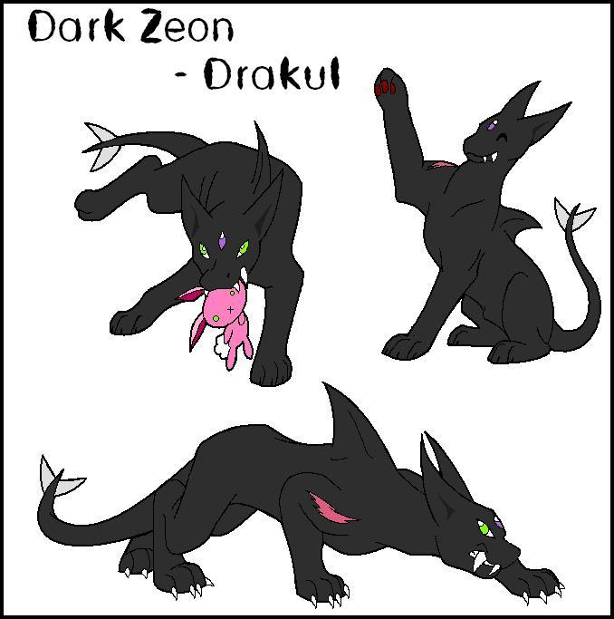 My Dark Zeon - Drakul by CatWhoHas14Tails