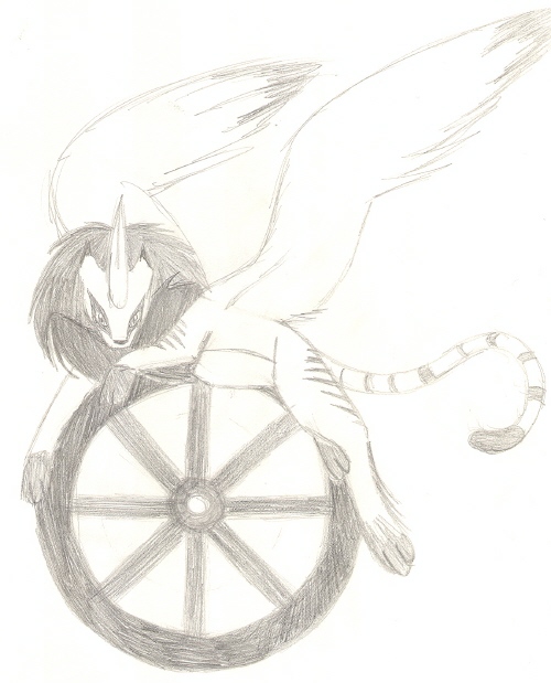Cita On A Wheel by CatWhoHas14Tails