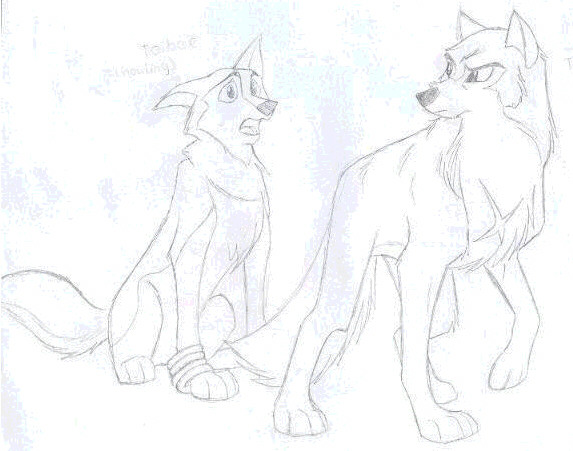Toboe & Tsume, Balto-style! by CatWhoHas14Tails
