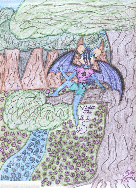 Violet The Bat by Catdragon66